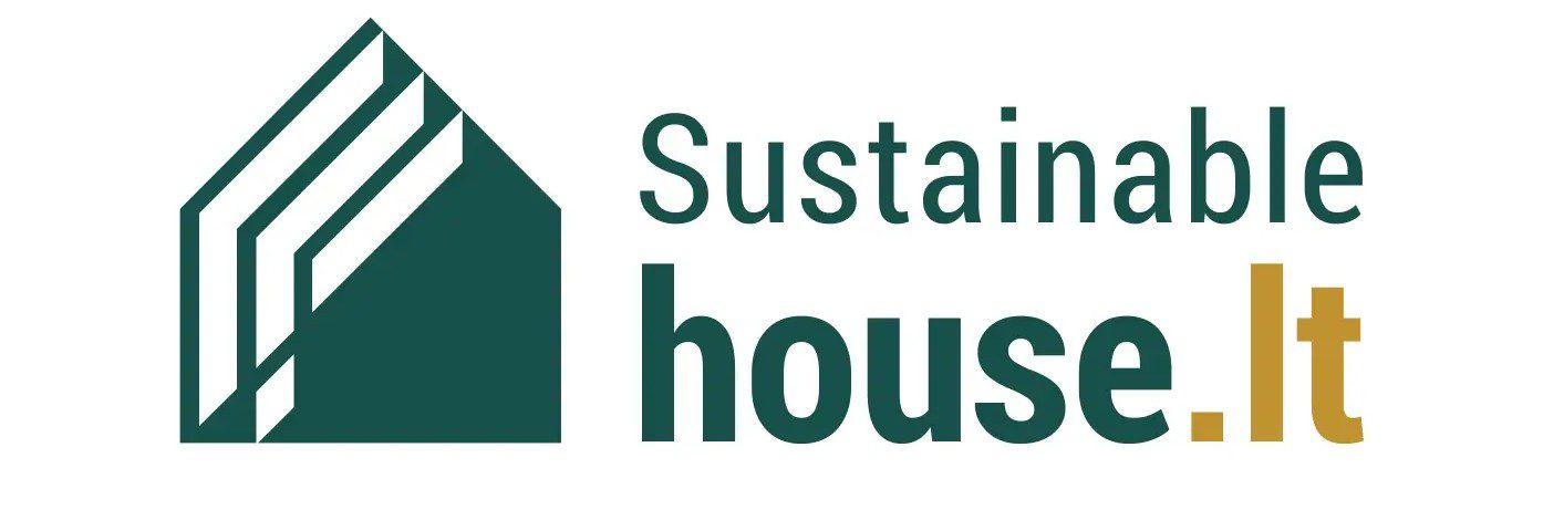 Sustainible house logo